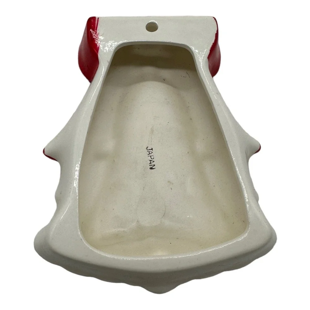 VTG 1950's‎ Christmas Bell Ashtray Trinket Dish Japan 5.5